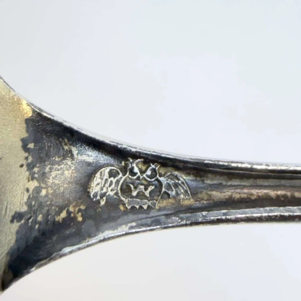 Watson Sterling Silver Detroit Michigan Central Depot Souvenir Spoon 5.25